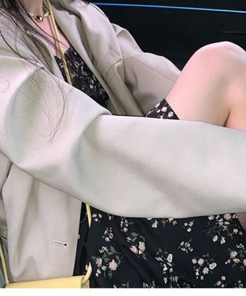 Ritzy(リッツィー)の「花柄キャミソールワンピース(ワンピース・レディース・ブラック・M/S)」の9枚目の写真