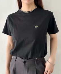 LACOSTE(���R�X�e)��LACOSTE(���R�X�e)/�N���[�l�b�N ����T �����|�C���g ���j���S�p�b�`/LCB CORE TEE(T�V���c/�J�b�g�\�[)