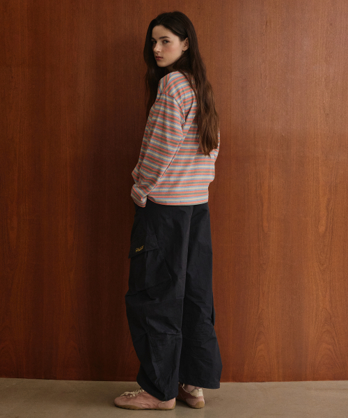 STUDIO&PARC(スタジオアンドパルク)の「Cargo Dart Pants_Charcoal(スウェットパンツ・レディース・チャコール・FREE)」の1枚目の写真