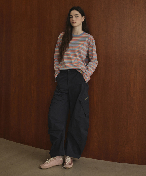 STUDIO&PARC(スタジオアンドパルク)の「Cargo Dart Pants_Charcoal(スウェットパンツ・レディース・チャコール・FREE)」の3枚目の写真