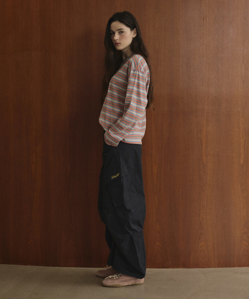 STUDIO&PARC(スタジオアンドパルク)の「Cargo Dart Pants_Charcoal(スウェットパンツ・レディース・チャコール・FREE)」の4枚目の写真