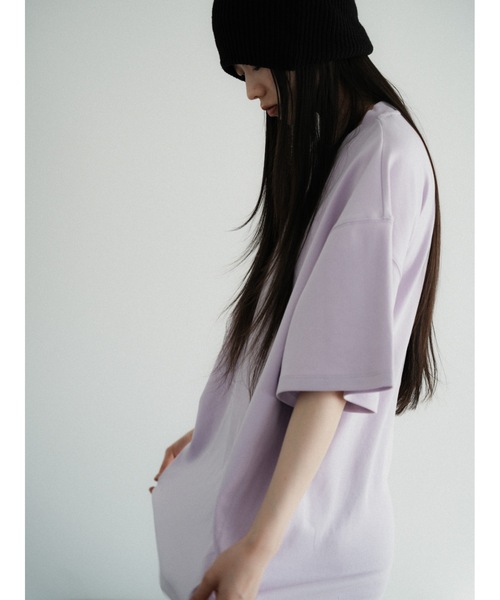 Katrin TOKYO(カトリーントーキョー)の「glint logo tee(Tシャツ/カットソー・レディース・ブラウン/ホワイト/パープル・unisex XL/XS)」の19枚目の写真