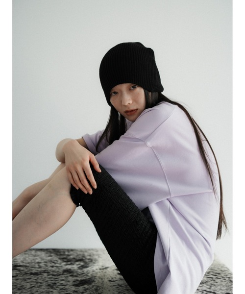 Katrin TOKYO(カトリーントーキョー)の「glint logo tee(Tシャツ/カットソー・レディース・ブラウン/ホワイト/パープル・unisex XL/XS)」の21枚目の写真
