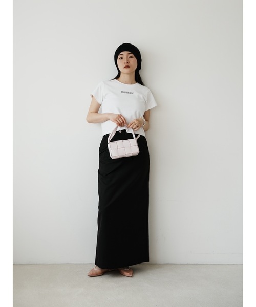 Katrin TOKYO(カトリーントーキョー)の「glint logo tee(Tシャツ/カットソー・レディース・ブラウン/ホワイト/パープル・unisex XL/XS)」の10枚目の写真