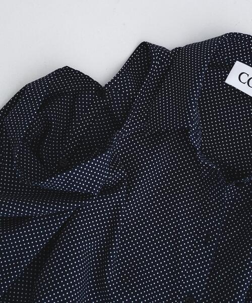 CODE A（コードエー）の「dots open shoulder shirts（シャツ/ブラウス・レディース・ネイビー系5/ブラック系5・00）」の15枚目の写真