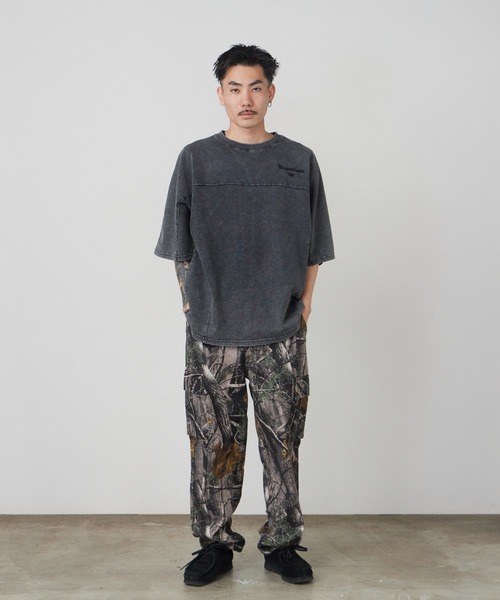 Liberaiders(リベレイダース)の「Liberaiders/リベレイダース PIGMENT DYED DOLMAN SLEEVE TEE 秋 秋服 2026年秋冬(Tシャツ/カットソー・メンズ・ブラック・M/L/XL)」の3枚目の写真