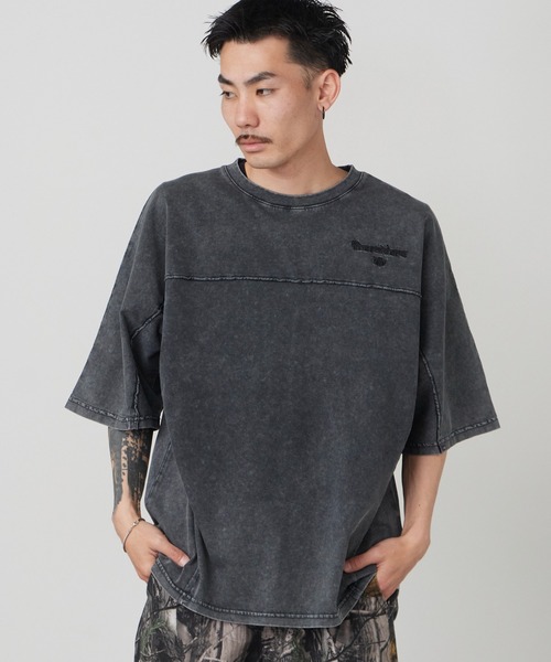 Liberaiders(リベレイダース)の「Liberaiders/リベレイダース PIGMENT DYED DOLMAN SLEEVE TEE 秋 秋服 2026年秋冬(Tシャツ/カットソー・メンズ・ブラック・M/L/XL)」の5枚目の写真