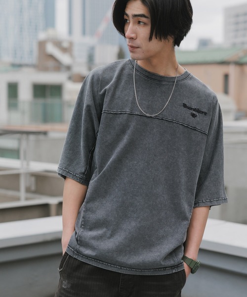 Liberaiders(リベレイダース)の「Liberaiders/リベレイダース PIGMENT DYED DOLMAN SLEEVE TEE 秋 秋服 2026年秋冬(Tシャツ/カットソー・メンズ・ブラック・M/L/XL)」の21枚目の写真