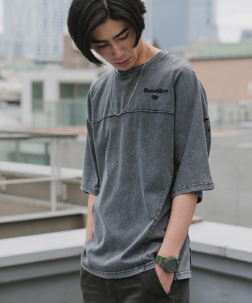 Liberaiders(リベレイダース)の「Liberaiders/リベレイダース PIGMENT DYED DOLMAN SLEEVE TEE 秋 秋服 2026年秋冬(Tシャツ/カットソー・メンズ・ブラック・M/L/XL)」の22枚目の写真