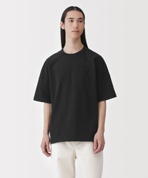 無印良品 | 紳士　洗いざらし太番手フットボール五分袖Ｔシャツ(Tシャツ/カットソー)