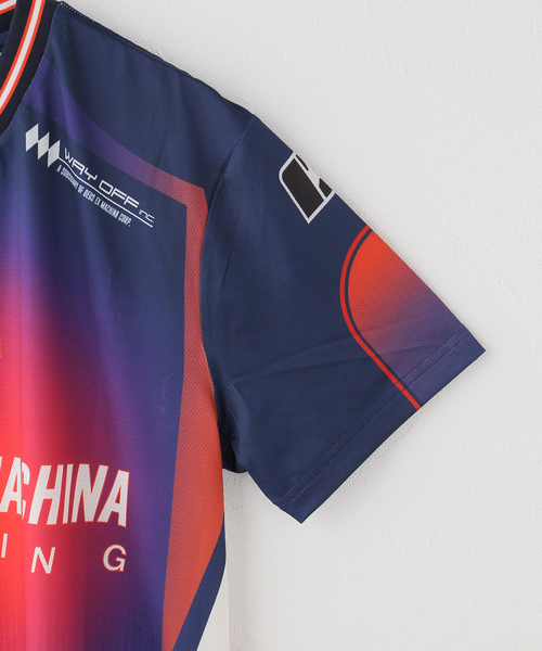 DEUS EX MACHINA(デウスエクスマキナ)の「DEUS EX MACHINA/デウスエクスマキナ PEAK MOTO TEE(Tシャツ/カットソー・レディース・ネイビー・SMALL)」の3枚目の写真