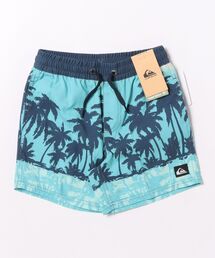 Quiksilver（クイックシルバー）の「QUIKSILVER キッズ・ユース EVERYDAY PRINTED VOLLEY YTH 14 ジャムボードショーツ 14インチ インナーショーツ付き (ウエストゴムタイプ) ノンストレッチ・撥水加工 【2026年春夏モデル】（水着）」