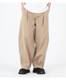 BUTTON SEOUL（ボタンソウル）の「ワンタックワイドバルーンフィットコットンパンツ（ベージュ）（その他パンツ）」