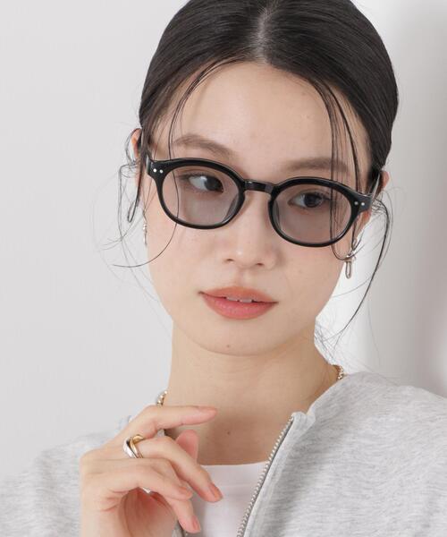 NANO universe(ナノユニバース)の「丸型サングラス(サングラス・レディース・その他1/ブラウン/ブラック・F)」の1枚目の写真