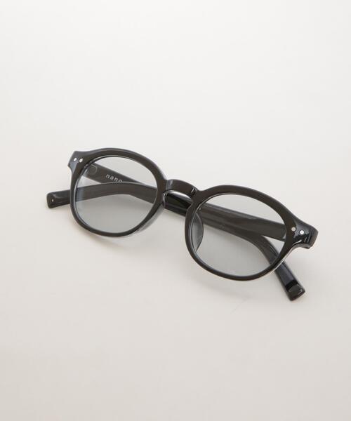 NANO universe(ナノユニバース)の「丸型サングラス(サングラス・レディース・その他1/ブラウン/ブラック・F)」の10枚目の写真