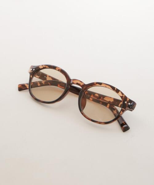 NANO universe(ナノユニバース)の「丸型サングラス(サングラス・レディース・その他1/ブラウン/ブラック・F)」の12枚目の写真