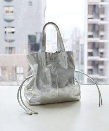 SHENERY（シーナリー）の「レザー巾着ショルダーバッグ（トートバッグ）」