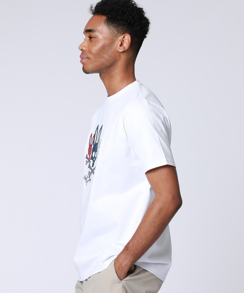 Psycho Bunny（サイコバニー）の「グラデーションBUNNY エンブロイダリーTシャツ（Tシャツ/カットソー・メンズ・ブラック/ホワイト・SMALL/MEDIUM/LARGE/X-LARGE）」の3枚目の写真