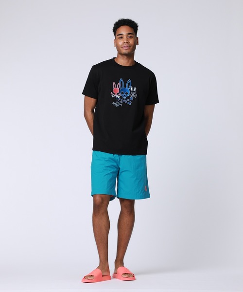 Psycho Bunny（サイコバニー）の「グラデーションBUNNY エンブロイダリーTシャツ（Tシャツ/カットソー・メンズ・ブラック/ホワイト・SMALL/MEDIUM/LARGE/X-LARGE）」の12枚目の写真