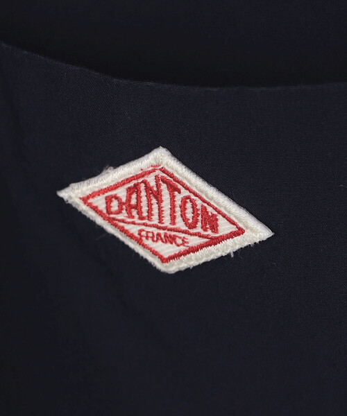 DANTON(ダントン)の「DANTON | コットンポプリン 半袖ワークシャツ SOLID MEN(シャツ/ブラウス・メンズ・ネイビー・42/38/40)」の12枚目の写真