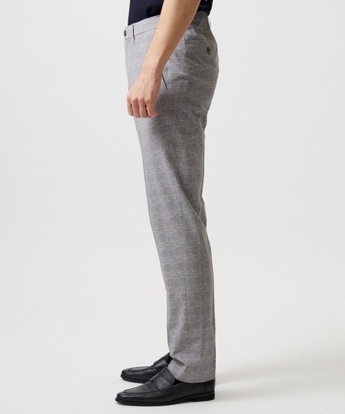 MICHEL KLEIN HOMME (ミッシェルクランオム)の「【セットアップ】グレンチェック柄スラックスパンツ(スラックス・メンズ・ネイビー/グレー・MEDIUM/LARGE/X-LARGE)」の7枚目の写真