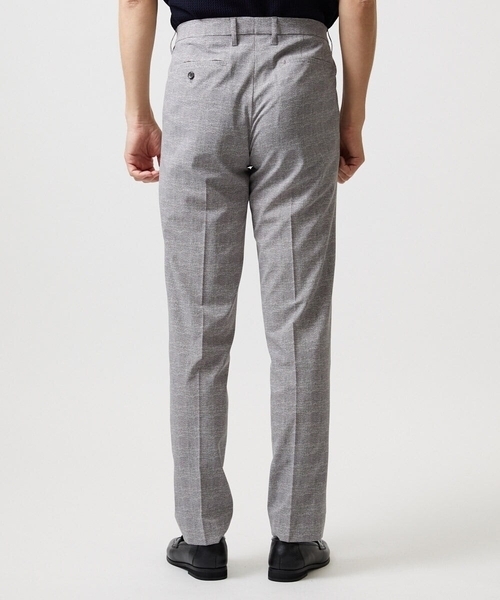 MICHEL KLEIN HOMME (ミッシェルクランオム)の「【セットアップ】グレンチェック柄スラックスパンツ(スラックス・メンズ・ネイビー/グレー・MEDIUM/LARGE/X-LARGE)」の8枚目の写真