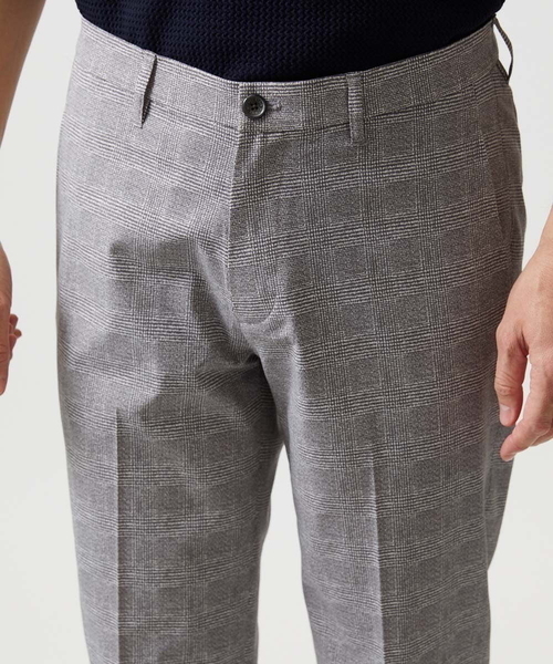MICHEL KLEIN HOMME (ミッシェルクランオム)の「【セットアップ】グレンチェック柄スラックスパンツ(スラックス・メンズ・ネイビー/グレー・MEDIUM/LARGE/X-LARGE)」の10枚目の写真