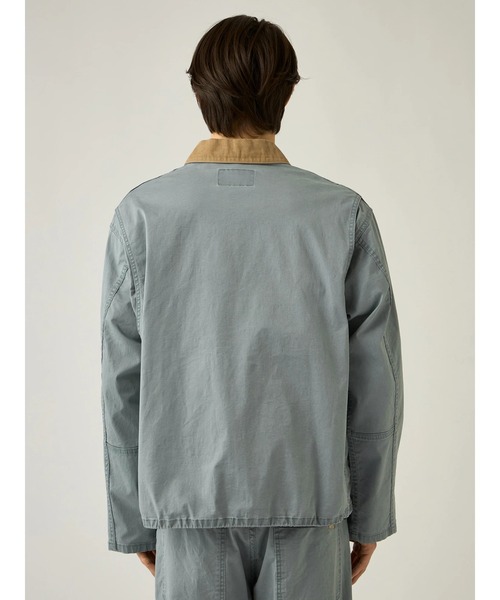 Mc McGREGOR（エムシーマックレガー）の「【Mc McGREGOR】Vintage Twill Work Drizzler Jacket（ブルゾン・メンズ・チャコール/ブルー・L/M）」の7枚目の写真