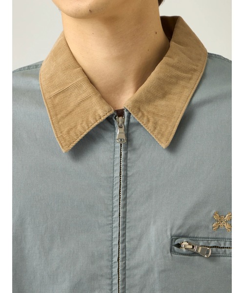 Mc McGREGOR（エムシーマックレガー）の「【Mc McGREGOR】Vintage Twill Work Drizzler Jacket（ブルゾン・メンズ・チャコール/ブルー・L/M）」の8枚目の写真