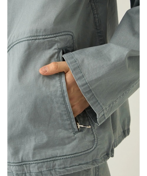 Mc McGREGOR（エムシーマックレガー）の「【Mc McGREGOR】Vintage Twill Work Drizzler Jacket（ブルゾン・メンズ・チャコール/ブルー・L/M）」の10枚目の写真