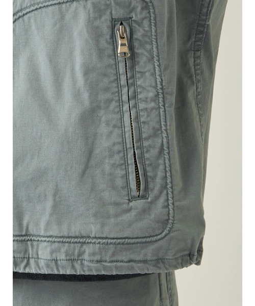 Mc McGREGOR（エムシーマックレガー）の「【Mc McGREGOR】Vintage Twill Work Drizzler Jacket（ブルゾン・メンズ・チャコール/ブルー・L/M）」の12枚目の写真