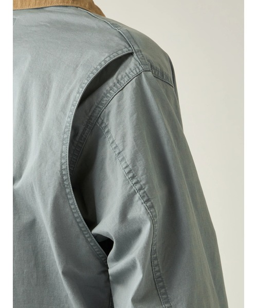 Mc McGREGOR（エムシーマックレガー）の「【Mc McGREGOR】Vintage Twill Work Drizzler Jacket（ブルゾン・メンズ・チャコール/ブルー・L/M）」の14枚目の写真