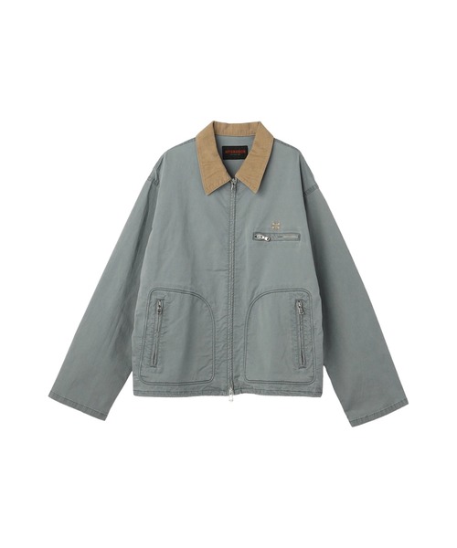 Mc McGREGOR（エムシーマックレガー）の「【Mc McGREGOR】Vintage Twill Work Drizzler Jacket（ブルゾン・メンズ・チャコール/ブルー・L/M）」の18枚目の写真