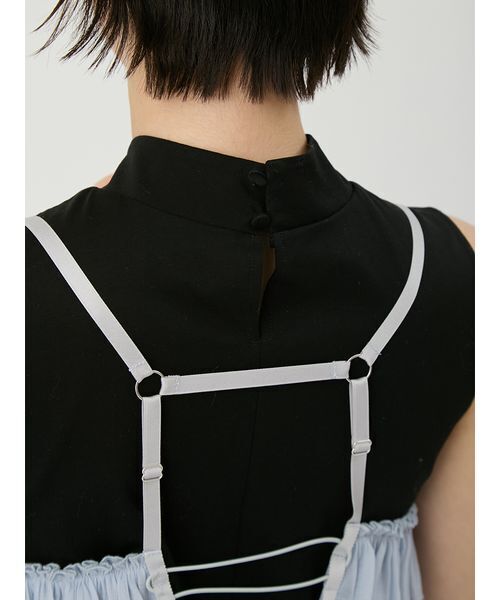 LILY BROWN（リリーブラウン）の「ビスチェセットカットトップス（Tシャツ/カットソー・レディース・アイボリー/ブラック/ピンク・F）」の10枚目の写真