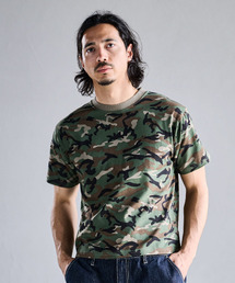 『SILVER BULLET SELECT AP/シルバーバレットセレクト』ケミカル加工短丈半袖Tシャツ