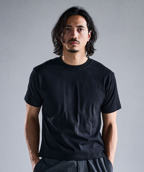 SILVER BULLET(シルバーバレット)の「『SILVER BULLET SELECT AP/シルバーバレットセレクト』ケミカル加工短丈半袖Tシャツ(Tシャツ/カットソー・メンズ・カモフラージュ/チャコール/ブラック/ホワイト・L/M)」の11枚目の写真