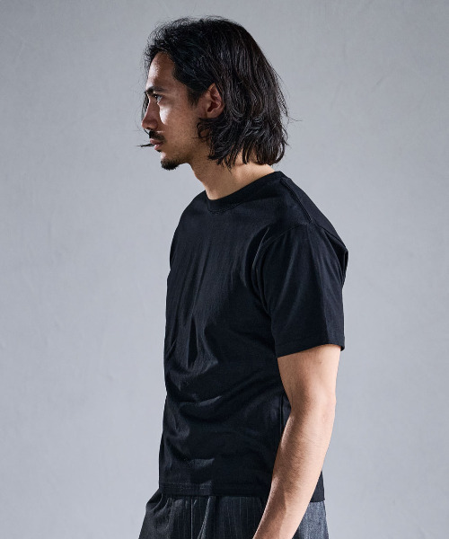 SILVER BULLET(シルバーバレット)の「『SILVER BULLET SELECT AP/シルバーバレットセレクト』ケミカル加工短丈半袖Tシャツ(Tシャツ/カットソー・メンズ・カモフラージュ/チャコール/ブラック/ホワイト・L/M)」の14枚目の写真