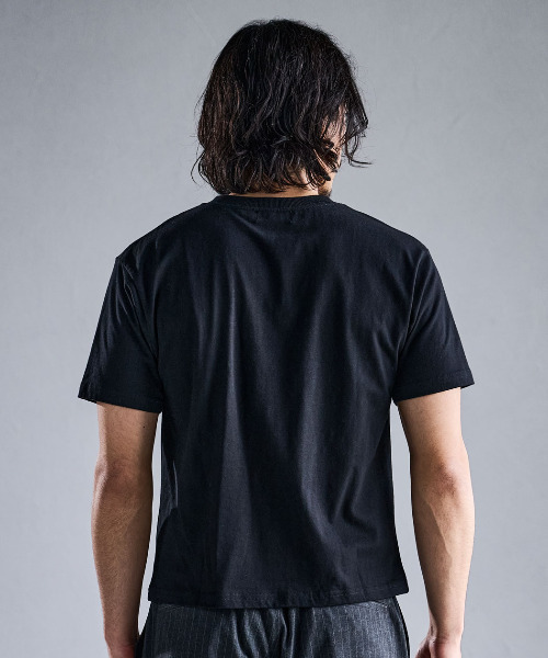SILVER BULLET(シルバーバレット)の「『SILVER BULLET SELECT AP/シルバーバレットセレクト』ケミカル加工短丈半袖Tシャツ(Tシャツ/カットソー・メンズ・カモフラージュ/チャコール/ブラック/ホワイト・L/M)」の15枚目の写真