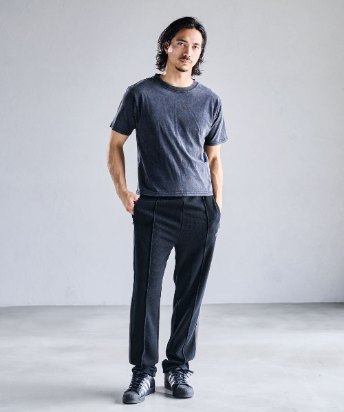 SILVER BULLET(シルバーバレット)の「『SILVER BULLET SELECT AP/シルバーバレットセレクト』ケミカル加工短丈半袖Tシャツ(Tシャツ/カットソー・メンズ・カモフラージュ/チャコール/ブラック/ホワイト・L/M)」の17枚目の写真