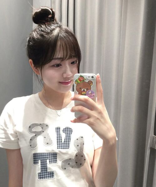 LUVISTRUE（ラヴイズトゥルー）の「LVTR PATCH TEE(3COLOR)（Tシャツ/カットソー・レディース・グレー/ネイビー/ホワイト・FREE）」の20枚目の写真