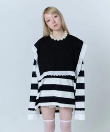 neith.（ネイス）の「neith./ネイス/Handkerchief 2D Top（Tシャツ/カットソー）」