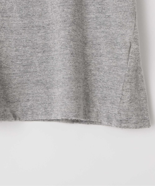 SEA(シー)の「VINTAGE RRもしもし ダメージ 88 ショートTEE(Tシャツ/カットソー・レディース・ホワイト/グレー・ONE SIZE)」の8枚目の写真
