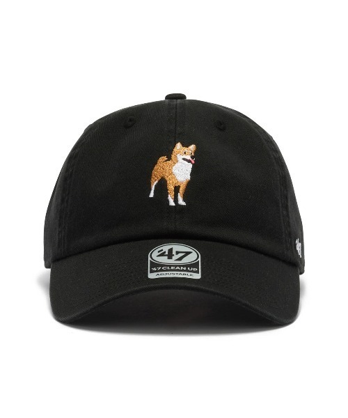 MLB(メジャーリーグベースボール)の「フォーティーセブン【’47】- 柴犬 キャップ【CLEAN UP DOG SHIBA BLACK 14920359】(キャップ・レディース・ブラック・ONE SIZE)」の3枚目の写真