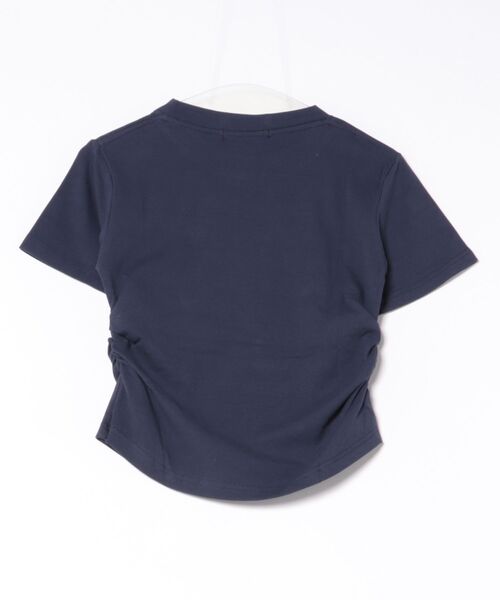 IMARI(イマリ)の「【 IMARI / イマリ 】 レース ハート Tシャツ(Tシャツ/カットソー・レディース・ネイビー/イエロー・FREE)」の14枚目の写真