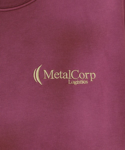 styles(スタイルス)の「METALWOOD METALCORP CREWNECK SWEATSHIRT MWS25-06-102(スウェット・メンズ・レッド・M/L)」の4枚目の写真