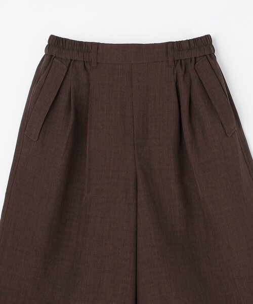 ANY(エニィ)の「ブリーズタックハーフパンツ(セットアップ着用可)(その他パンツ・レディース・ベージュ系/ダークブラウン系・X-LARGE)」の11枚目の写真