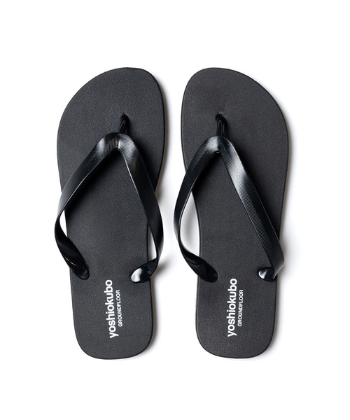 yoshiokubo(ヨシオクボ)の「yoshiokubo ヨシオクボ / BEACH SANDAL ビーチサンダル / YES24911(サンダル・メンズ・ブラック・27cm/26cm/24cm)」の1枚目の写真