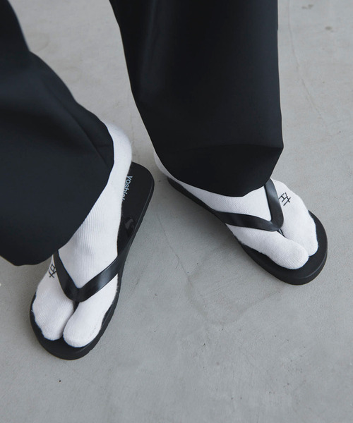 yoshiokubo(ヨシオクボ)の「yoshiokubo ヨシオクボ / BEACH SANDAL ビーチサンダル / YES24911(サンダル・メンズ・ブラック・27cm/26cm/24cm)」の10枚目の写真