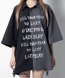 LAZYSLAY（レイジースレイ）の「ツートンオーバーシャツ（シャツ/ブラウス）」