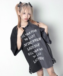 LAZYSLAY（レイジースレイ）の「ツートンオーバーシャツ（シャツ/ブラウス）」